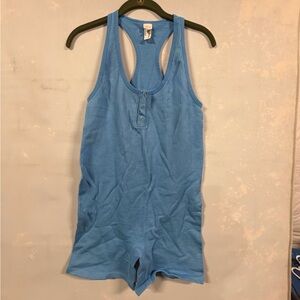 Colsie Blue Athleisure Romper